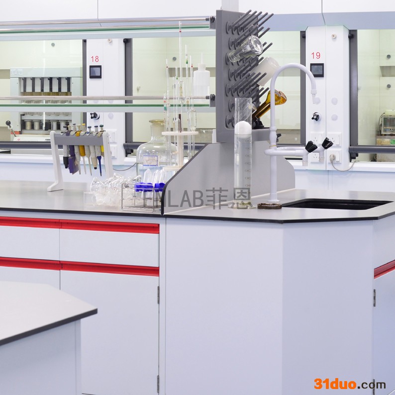 FNLAB DNA室钢制实验室家具台柜