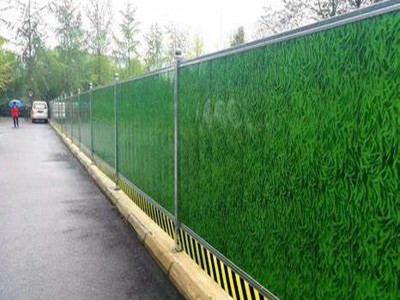 工程围墙定制施工室外护栏护拦不变形建材彩钢打围简易围护围栏