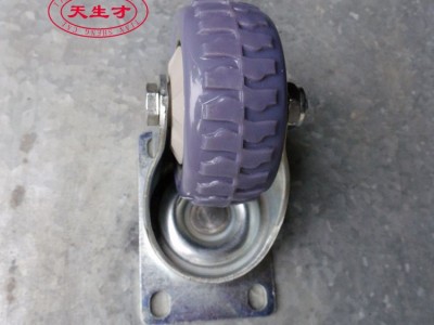 供应天生才家具万向轮 5寸家具万向轮 单轴承家具万向轮 防滑防缠绕家具万向轮