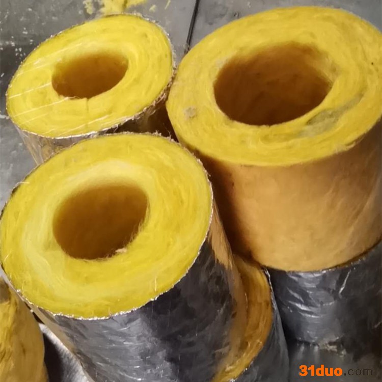 三林建材 铝箔岩棉管 高温防水岩棉管厂家