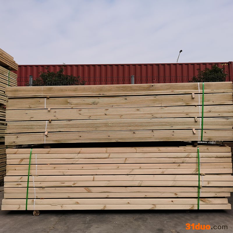 新弘瑞森 防腐木 公园走廊防腐木 防腐木建材