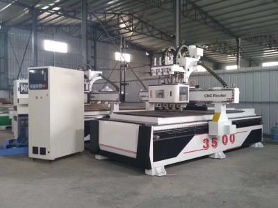 多工序木工开料机  自动上料板式家具生产线  板式家具开料机