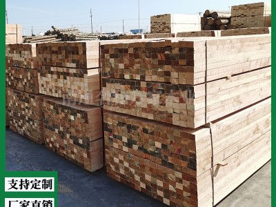 名和万家 建筑木方  家装建材用实木建筑口料 工程方木加工定制 杉木