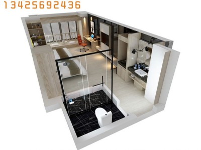 **星级商务酒店宾馆家具客房公寓民宿全套板式单双人床定制