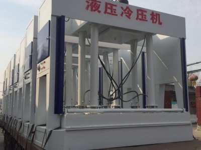 家具橱柜冷压机 宏泰木皮预压整平机 门板粘合液压冷压机