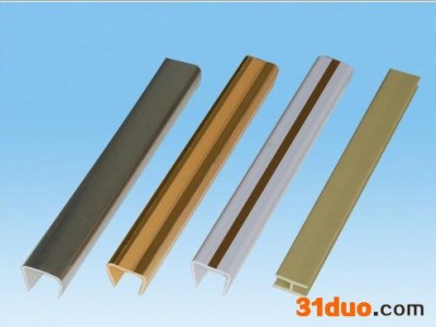 供应PVC封边条，异型材，办公家具，橱窗装饰条，U型包边条