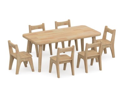 幼儿园家具,实木桌椅,儿童课室配置-绿森堡 厂家批发