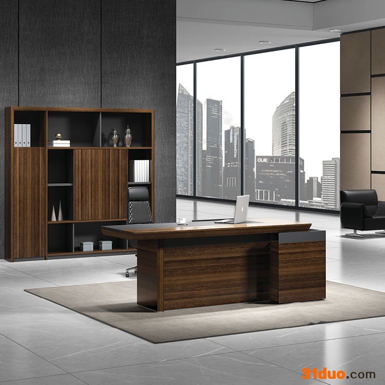 大班台 老板桌 办公桌椅组合 办公家具定制  选大宇典家具