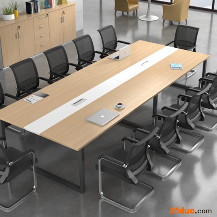 会议桌生产厂家 商用办公家具 职员培训桌定制价格