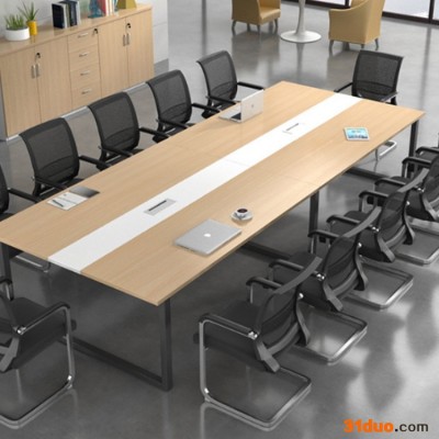 会议桌生产厂家 商用办公家具 职员培训桌定制价格