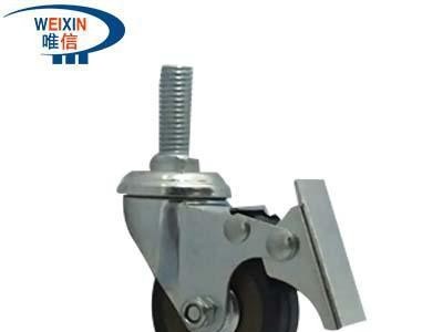 缝纫机机架台板脚轮 机架台板万向轮子 家具脚轮定制