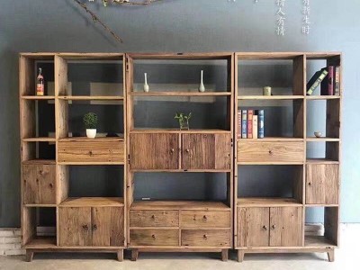 山东老榆木家具  老榆木家具定制 老榆木简易茶桌 品质保障