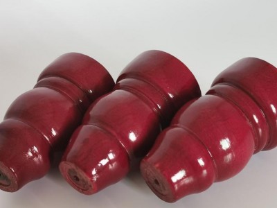 **家具实木配件 梯形橡胶木方脚 定制加工