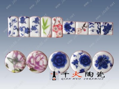 唐龙陶瓷  订制镶嵌在家具上的青花瓷片