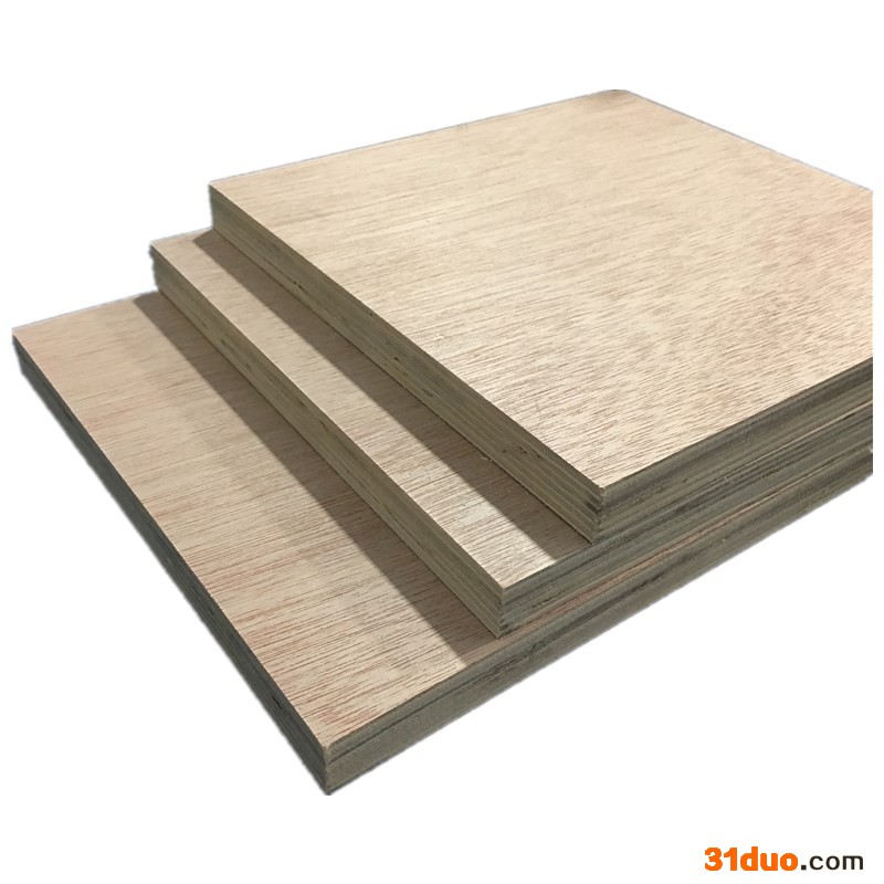 木时代家具板防水多层板防潮环保E0级板材超平多层板胶合板实木家具级板9厘