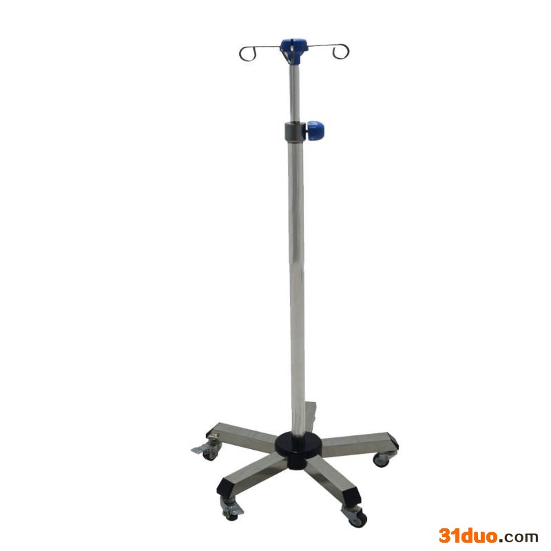 **上海诗烨HSY-533不锈钢移动输液架 输液杆