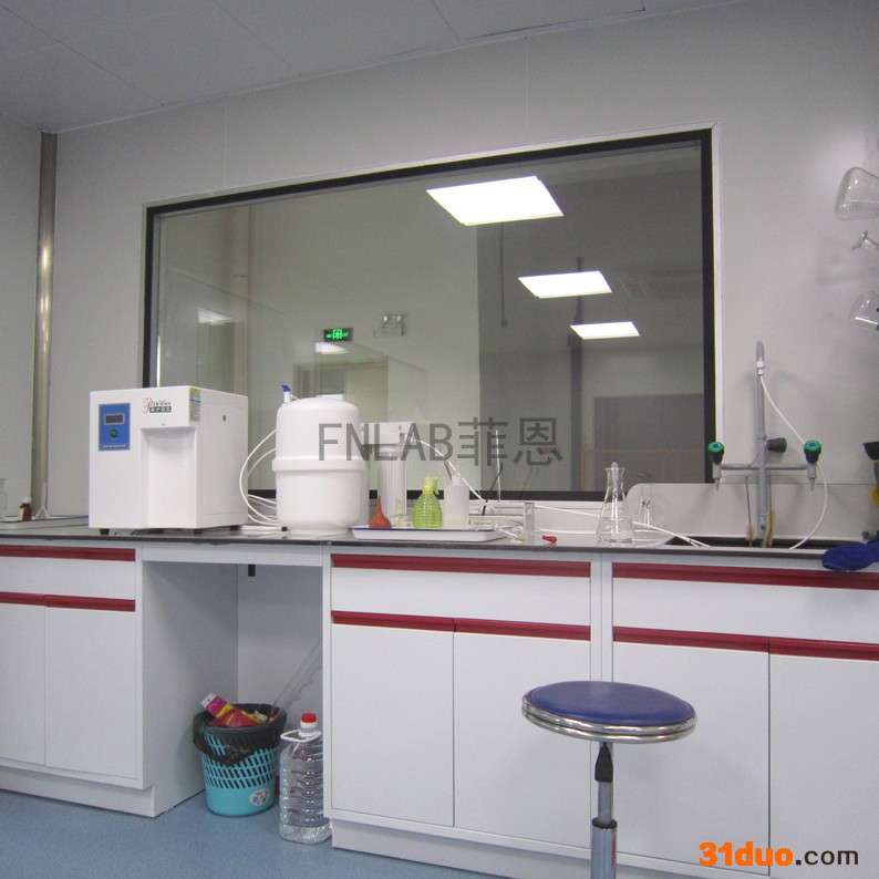 FNLAB 微生物生化免疫基因血液制品理化实验室钢制实验台家具操作台