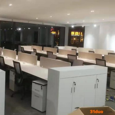 员工桌定制价格 职员桌批发出售 简约现代办公家具