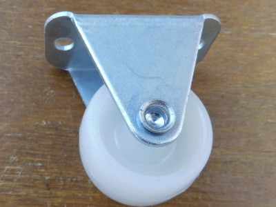厂家销售白PP脚轮 1寸工业白PP脚轮 定向白PP脚轮 家具白PP脚轮