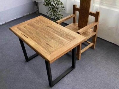 山东老榆木家具  新中式家具 老榆木 老榆木大茶桌 厂家批发