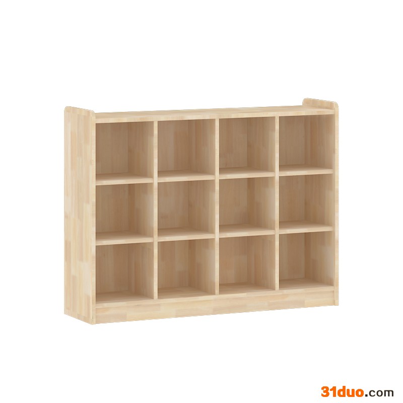 幼儿园家具,实木收纳柜,儿童玩具柜-绿森堡 **