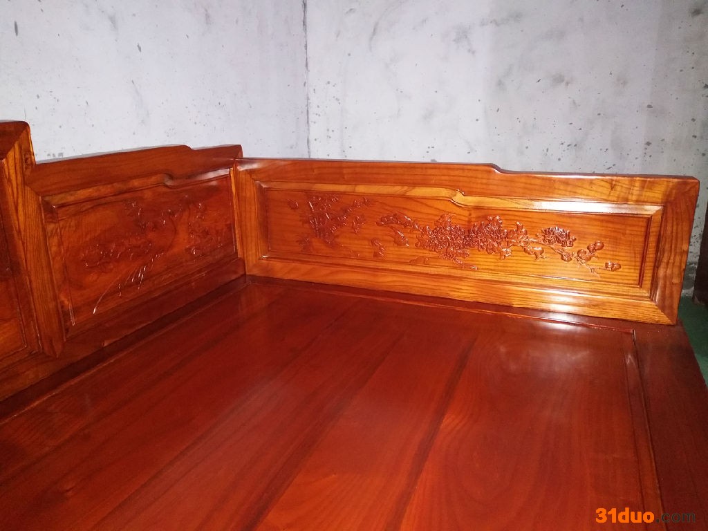 景昊 罗汉床   客厅家具  香椿木家具 家具定制