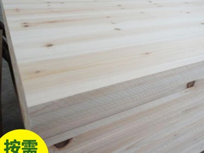 高密度椿木直拼板 家庭装修家具用板 家居工艺品装修实木板可定制