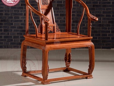 东阳红木家具非洲黄花梨木实木中式皇宫椅大班台椅电脑办公椅包邮