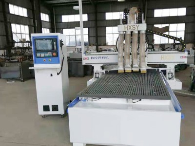全自动木工开料机 板式家具双工位数控开料机 鸿鑫三友可定制