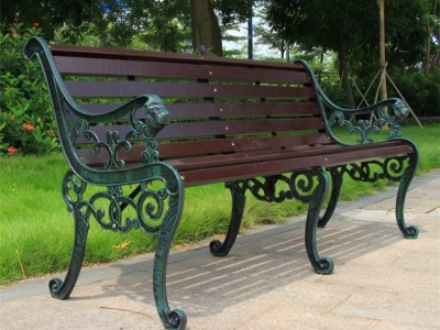 批发户外家具公园椅休闲长椅  别墅花园长椅防腐木椅