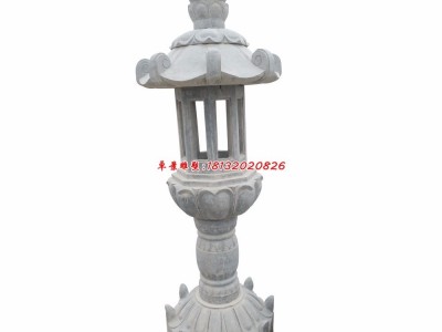 灯，石雕灯，寺庙石灯雕塑