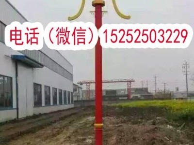 仿古铜色中华灯玉兰灯树灯桃花灯异形灯 中国结路灯灯笼路灯节日路灯景区特色路灯定做异形景观亮化灯太阳能市电一体化智慧型路灯