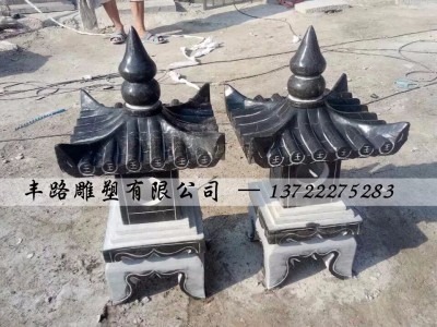 仿古青石小石灯地灯 石雕庭院做旧小地灯石灯笼