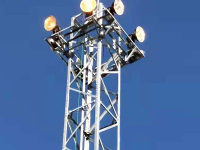 供应 升降式灯塔柱 灯塔升降灯 高杆灯杆