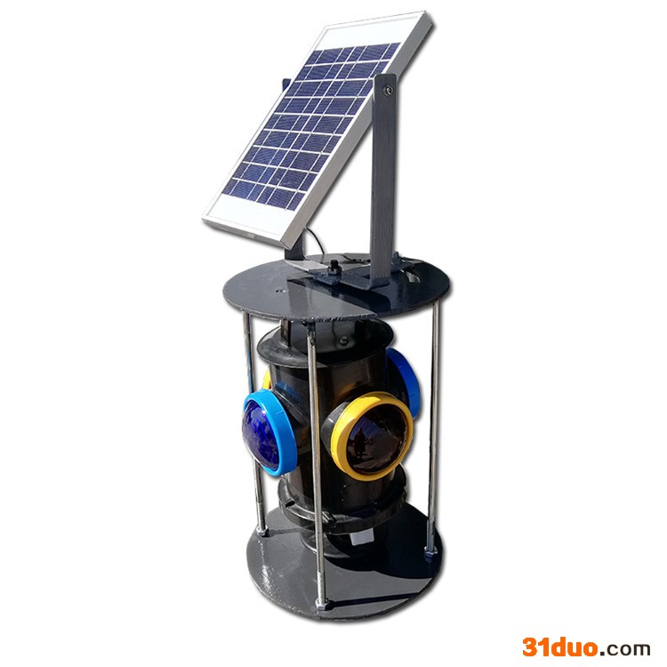 恒隆顺HLS转辙器标志灯 太阳能板信号灯 铁路道岔灯 黄蓝指示灯 岔子灯