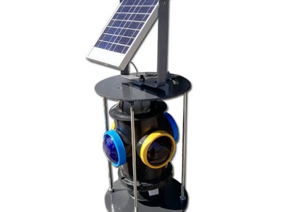 恒隆顺HLS转辙器标志灯 太阳能板信号灯 铁路道岔灯 黄蓝指示灯 岔子灯