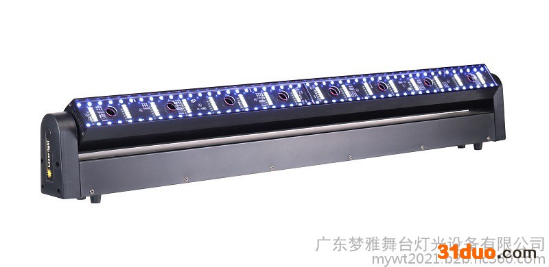 梦雅舞台灯光8眼3合1LED激光摇头光束灯演出镭射背景灯KTV酒吧灯 镭射灯