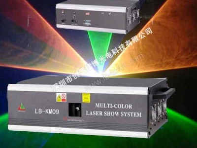 供应LB\\镭博LB-KM09彩色舞台激光灯|剧场激光灯 楼宇激光灯、地标激光灯、户外激光灯、地标激光灯、楼顶激光灯