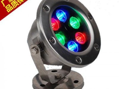 LED水底灯水池灯水下射灯喷泉灯景观灯彩色 3w6W9W 12W 36W