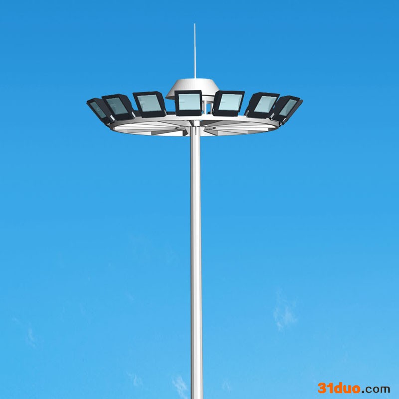 户外照明 庭院灯，路灯，中杆灯  18米20米25米30米高杆灯