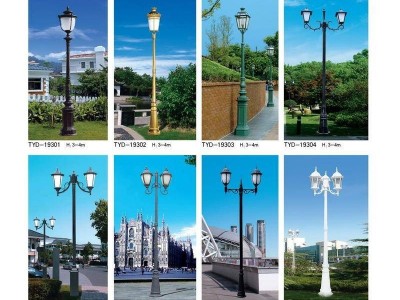 烁视TYD系列 庭院灯 庭院景观灯 小区庭院灯 led庭院灯 厂家直供可定制 太阳能庭院灯景观灯