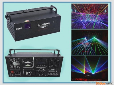 供应激光灯 舞台激光灯 全彩动画舞台激光灯 DY-3000RGB 全彩激光灯 特价 婚庆全彩激光灯 舞台激光灯 深圳鑫东