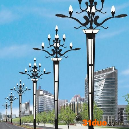 扬州旭星组合灯 LED中华灯广场灯组合灯玉兰灯高杆灯景观灯户外灯8米10m12米14米 太阳能庭院灯厂家 景观灯厂家