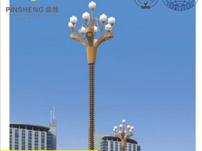 品胜路灯杆 组合灯中华灯广场商场园林景观玉兰灯 室外景观灯具LED路灯