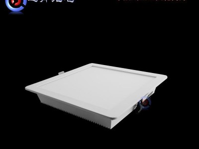 中国古镇LED灯饰 LED压铸筒灯 暗装12w方形 LED筒灯 直发光筒灯