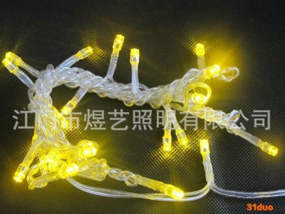 爆款 LED常亮灯串 圣诞树装饰彩灯饰品灯