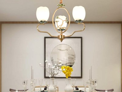 孙氏照明全铜吊灯_中式灯具价格由一手灯厂提供