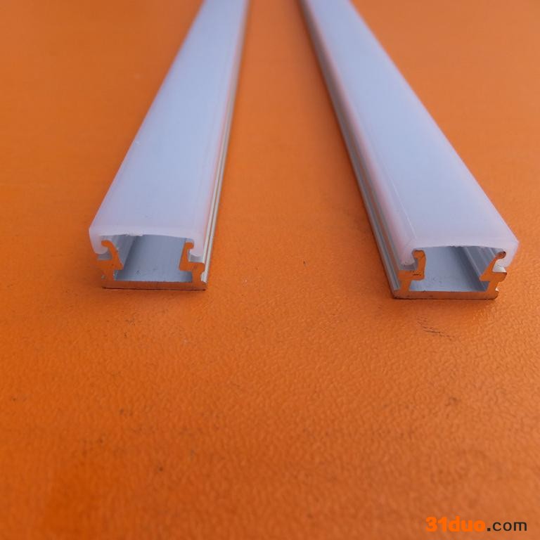 LED硬灯条 LED硬灯条铝槽 橱柜灯条外壳 硬灯条外壳 暗槽灯外壳