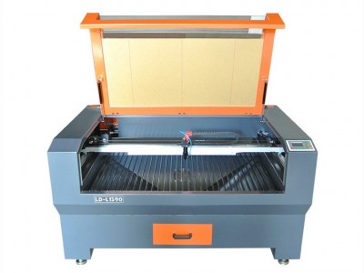 建筑模型划线激光切割机卡纸布料皮革激光切割机
