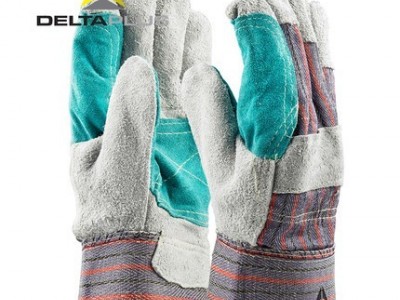 Delta/代尔塔204208防护手套 皮革手套 抗撕裂 抗磨损 防护性能 舒适